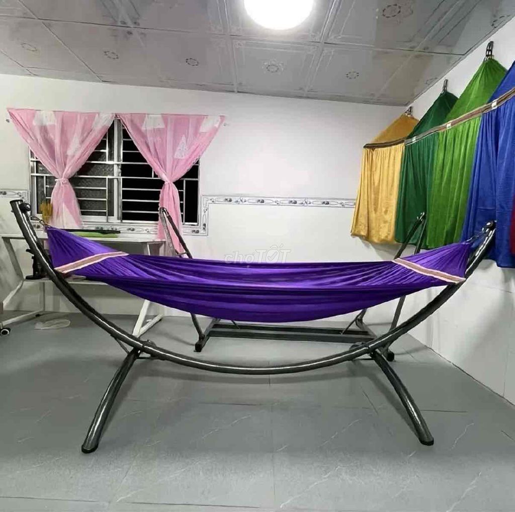 Giảm áp lực lưu lho xãa KHUNG VÕNG BÁN NGUYỆT NEW. Mua bán Giường, chăn ga gối nệm tại Quận 12 Tp Hồ Chí Minh được đăng bởi Xưởng võng xếp hình 1