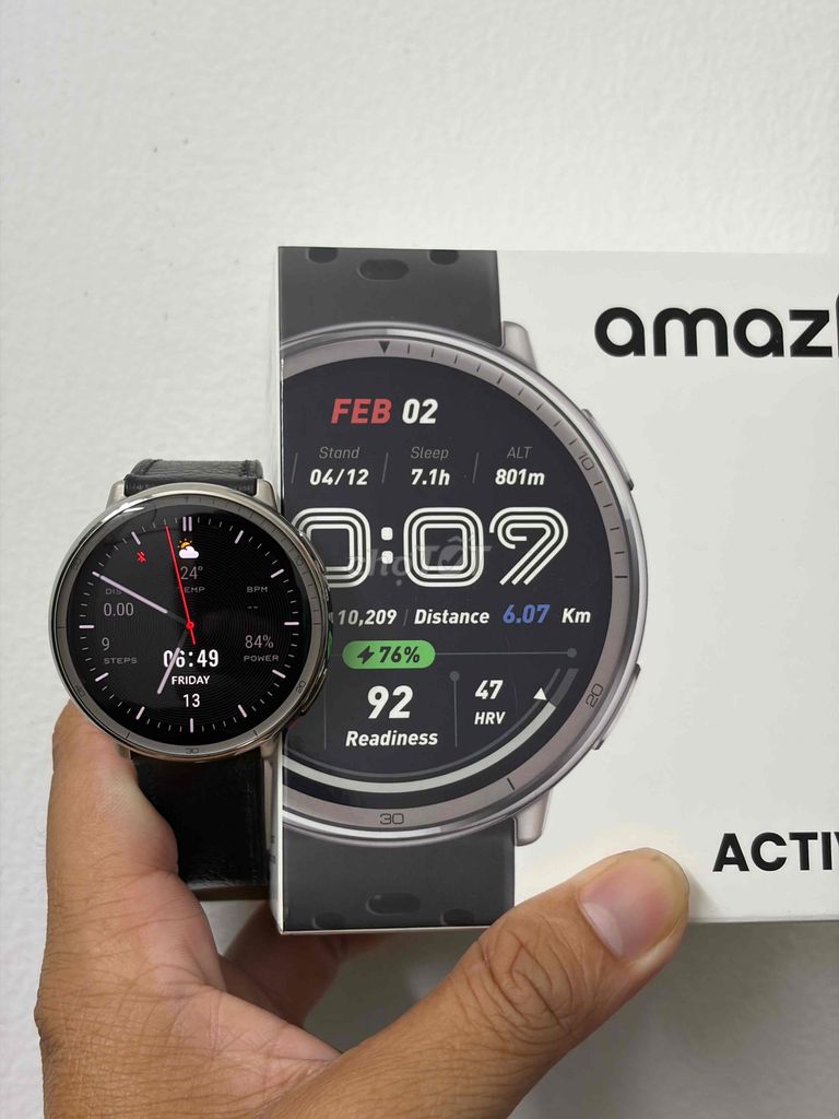 Amazfit Active 2 Bạc. Mua bán Thiết bị đeo thông minh tại Quận 3 Tp Hồ Chí Minh được đăng bởi Phone27 hình 1