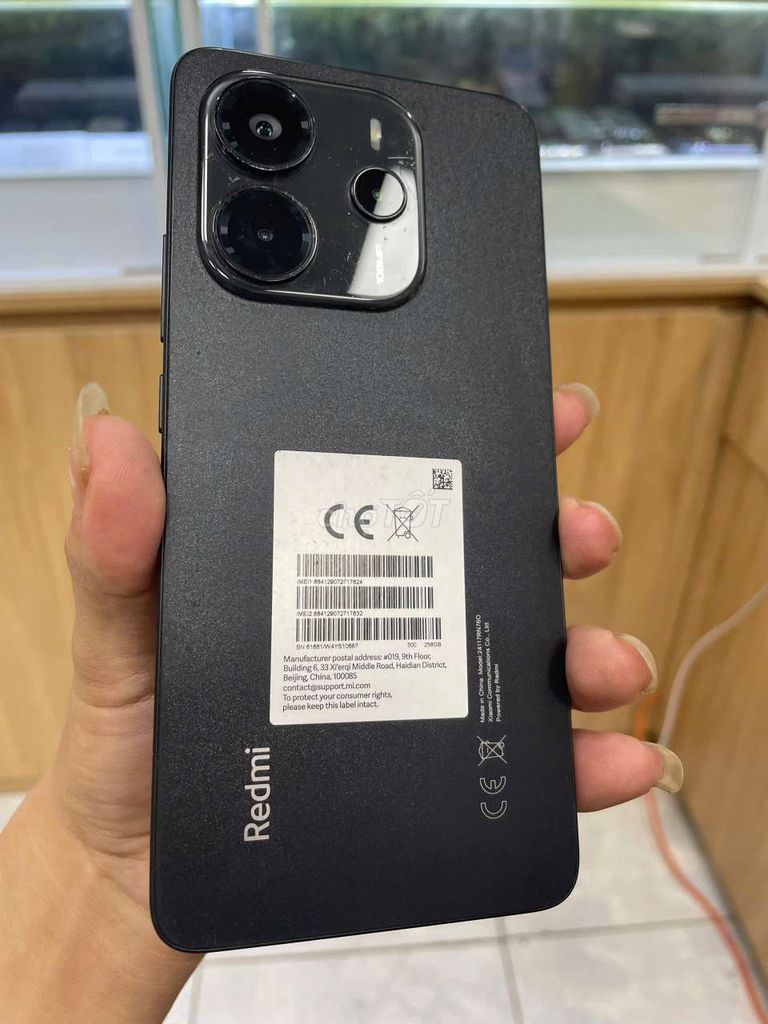 Xiaomi Redmi Note 14 256GB Đen. Mua bán Điện thoại tại Thị xã Tân Uyên Bình Dương được đăng bởi Hai Lúa hình 1