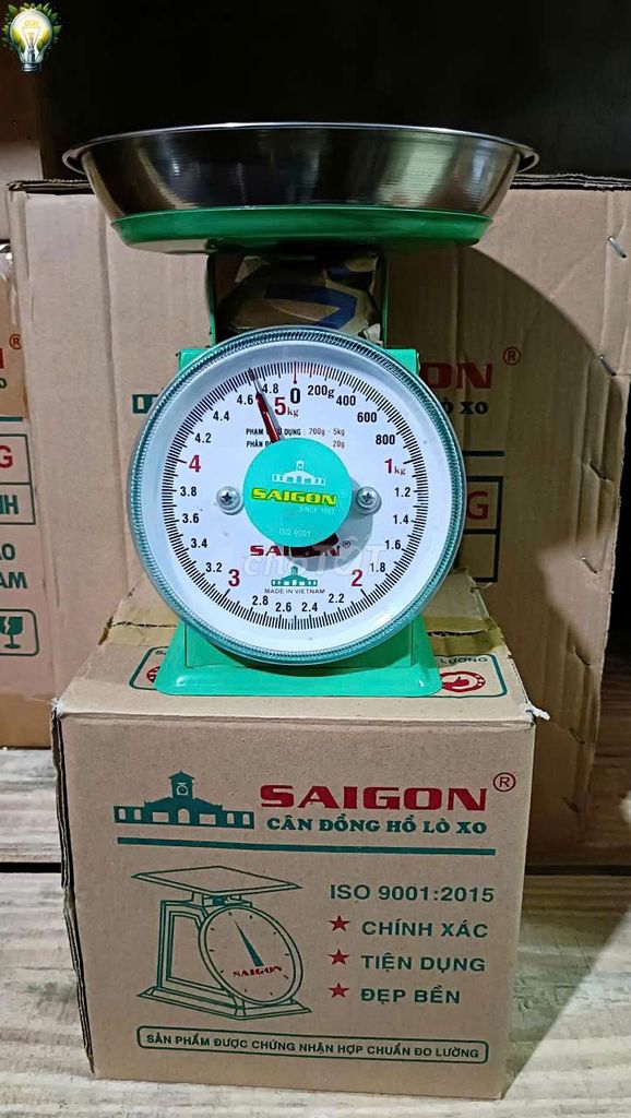 Cân đồng hồ Sài Gòn 5kg. Mua bán Đồ chuyên dụng, Giống nuôi trồng tại Thành phố Rạch Giá Kiên Giang được đăng bởi Nhã Đan hình 1