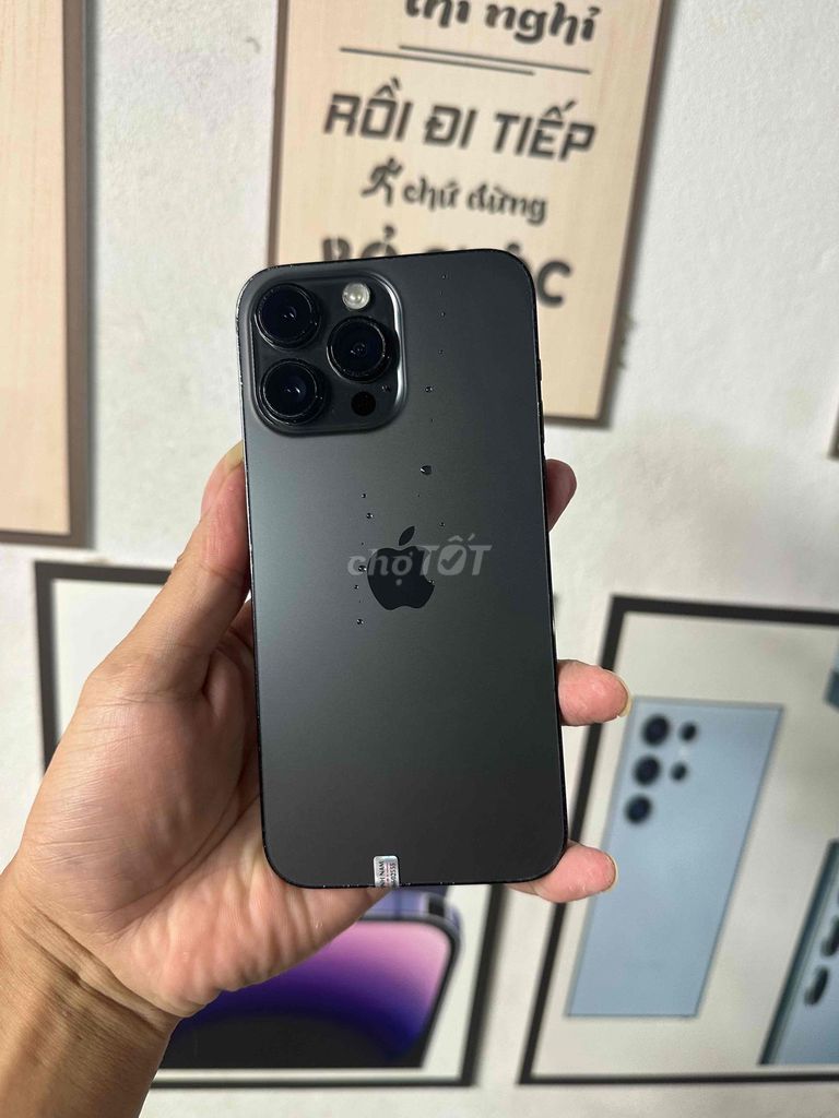 Apple iPhone 14 Pro Max 128GB Đen. Mua bán Điện thoại tại Thành phố Vĩnh Yên Vĩnh Phúc được đăng bởi Thành Nam smartphone  hình 1