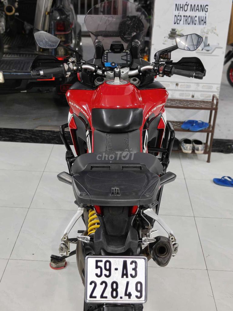 Ducati Multistrada 1200s 2017 Đỏ 38000 km. Mua bán Xe máy tại Huyện Bình Chánh Tp Hồ Chí Minh được đăng bởi Đông Moto Bình chánh  hình 4
