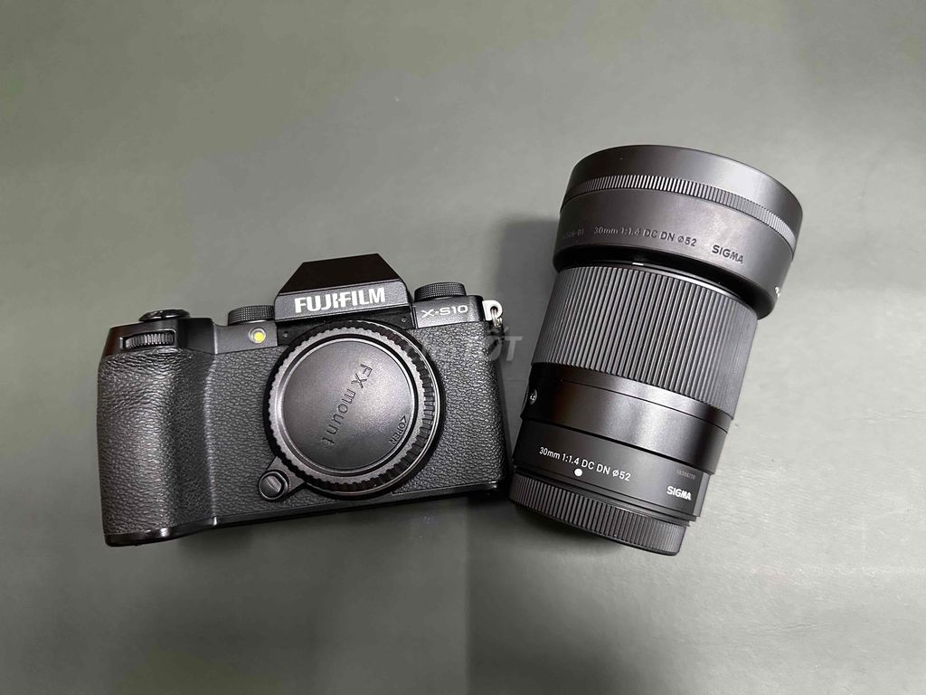Fuji X-S10 + Sigma 30 F1.4. Mua bán Máy ảnh, Máy quay tại Quận Bình Tân Tp Hồ Chí Minh được đăng bởi Phạm Phú Duy hình 1