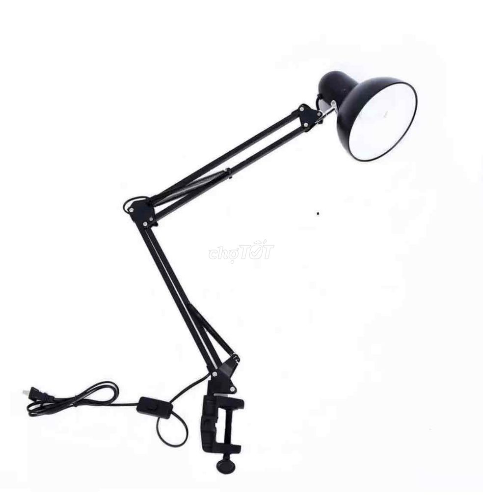 Đèn bàn kẹp bàn Kim loại Đen. Mua bán Đèn tại Quận Hải Châu Đà Nẵng được đăng bởi Mạnh dũng hình 1