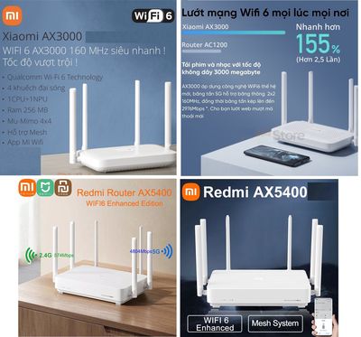 Router phát wifi chuẩn wifi 6 AX3000 AX54000