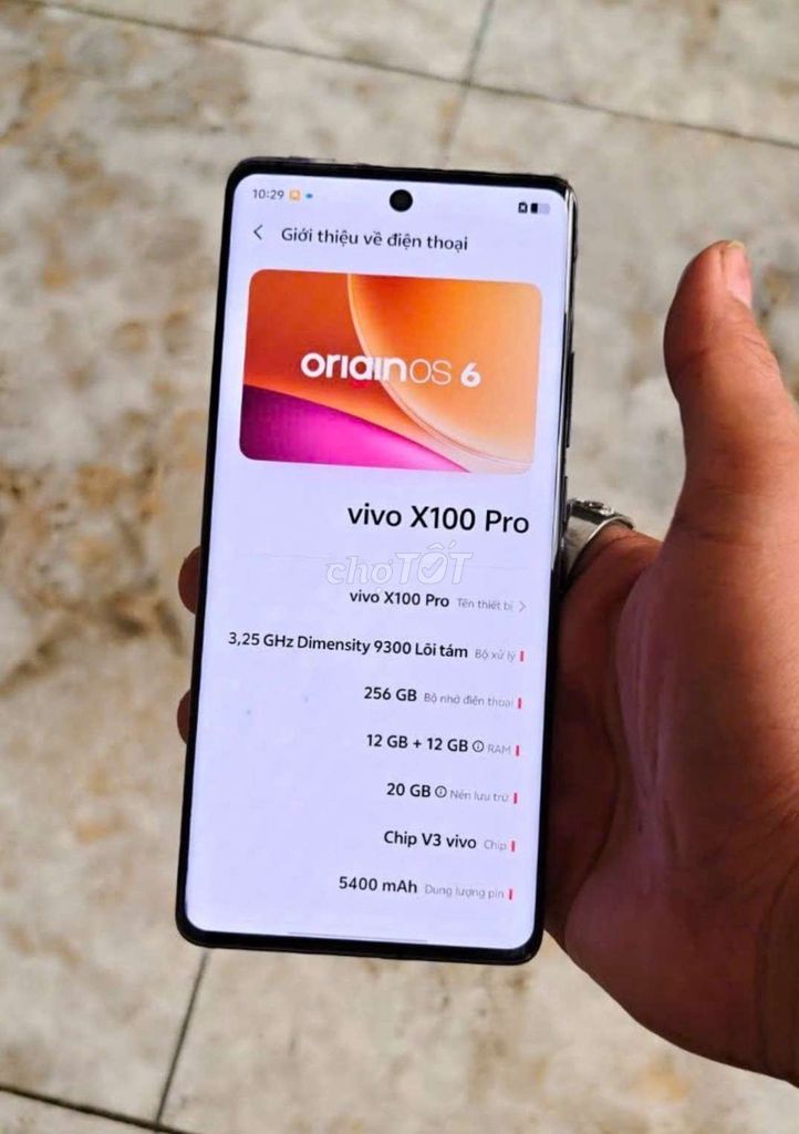 Vivo X100 Pro 12/256GB Đen. Mua bán Điện thoại tại Quận 10 Tp Hồ Chí Minh được đăng bởi Hoàng Gia Bảo Bảo hình 1