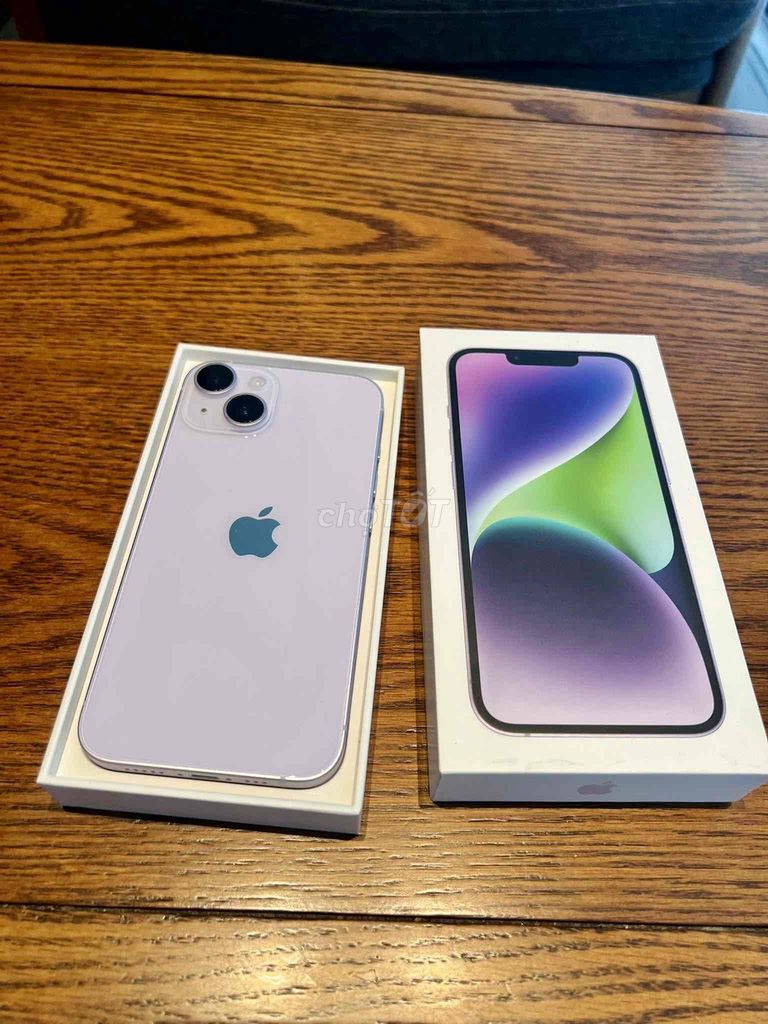 iPhone 14 256GB Tím FULLBOX NEW APPLE 03/2025. Mua bán Điện thoại tại Quận 10 Tp Hồ Chí Minh được đăng bởi iStockHCM hình 1
