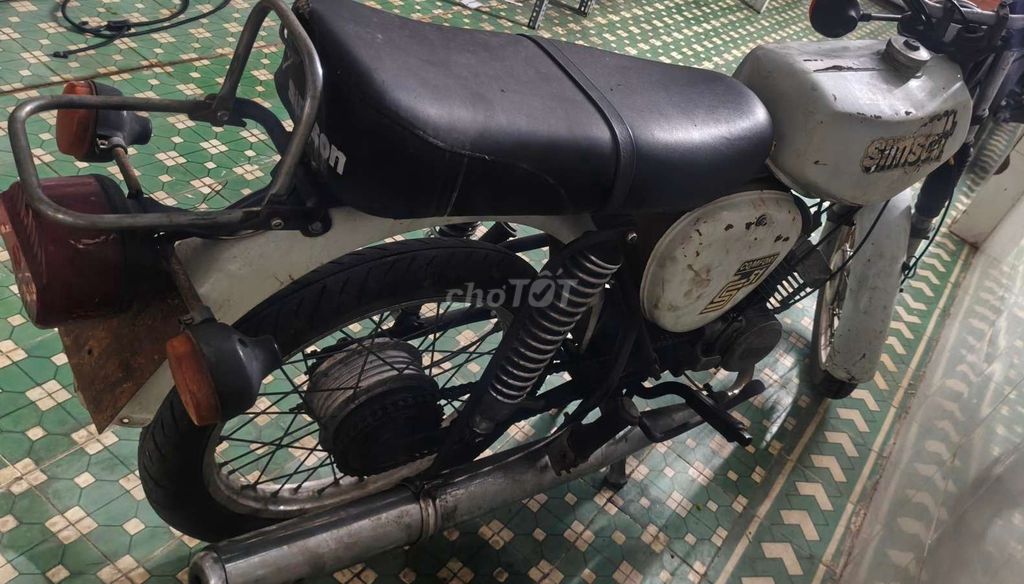 Мотоцикл Simson S51 Классический Белый