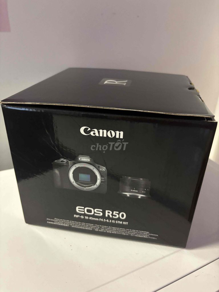 Máy ảnh Canon EOS R50 Mới nguyên seal. Mua bán Máy ảnh, Máy quay tại Quận Ninh Kiều Cần Thơ được đăng bởi Pass Canon R50 hình 1