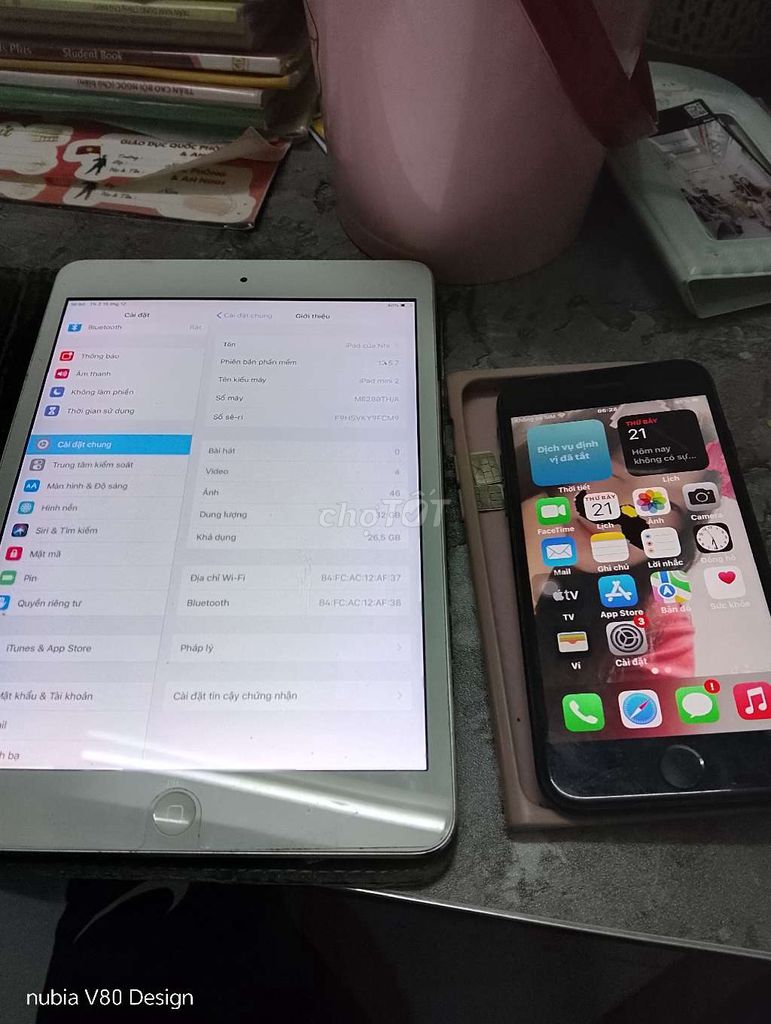 cần bán cả bộ ipad mini2 và ip7 32gb. Mua bán Máy tính bảng tại Quận Bình Tân Tp Hồ Chí Minh được đăng bởi Vinh Kaline hình 1