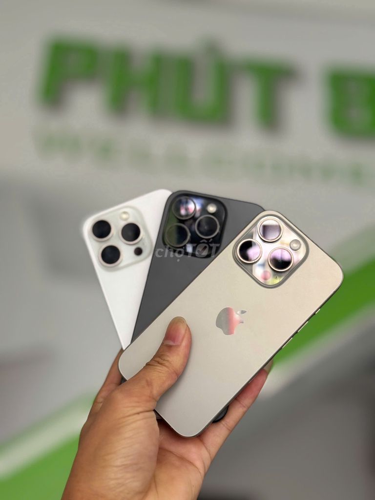 Apple iPhone 15 Pro 128GB Nhiều màu. Mua bán Điện thoại tại Thành phố Buôn Ma Thuột Đắk Lắk được đăng bởi Cầm Đồ PHÚT 89  hình 1