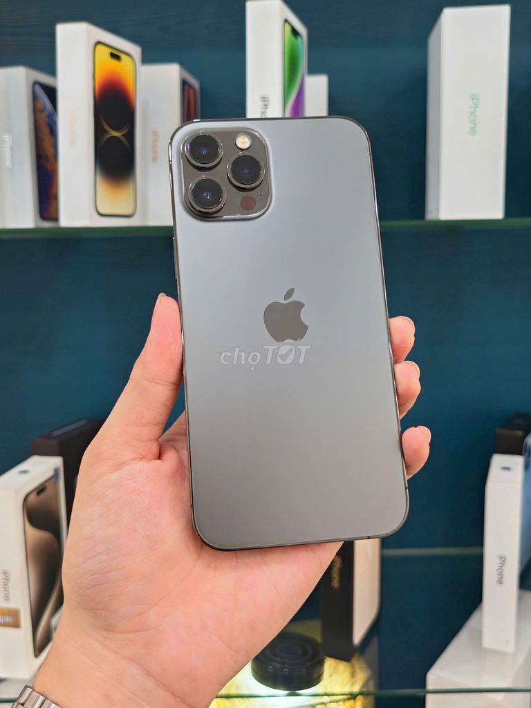 iPhone 12 Pro Max 512GB Xám Quốc Tế Zin nguyên bản. Mua bán Điện thoại tại Quận Phú Nhuận Tp Hồ Chí Minh được đăng bởi TYMO Việt Nam hình 1