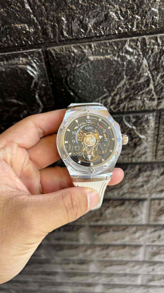 Đồng hồ Bonest Gatti Nam Trắng 43mm có hộp sổ. Mua bán Đồng hồ tại Quận Ba Đình Hà Nội được đăng bởi Authentic secondhand hình 1