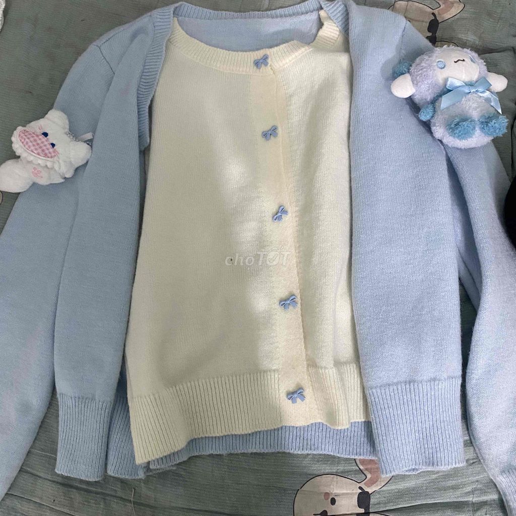 Áo khoác cardigan nữ len. Mua bán Quần áo tại Huyện Con Cuông Nghệ An được đăng bởi yukurishop hình 1
