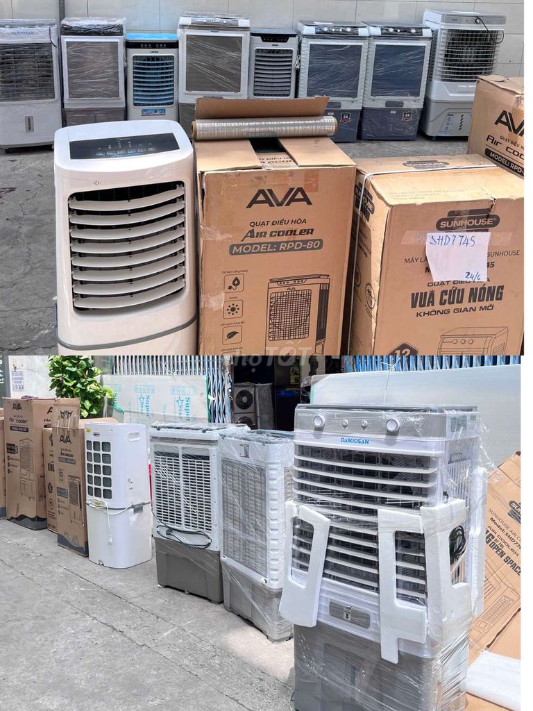 Quạt điều hòa AVA RPD-80 Trắng. Mua bán Quạt tại Quận 6 Tp Hồ Chí Minh được đăng bởi nguyễn vy hình 1