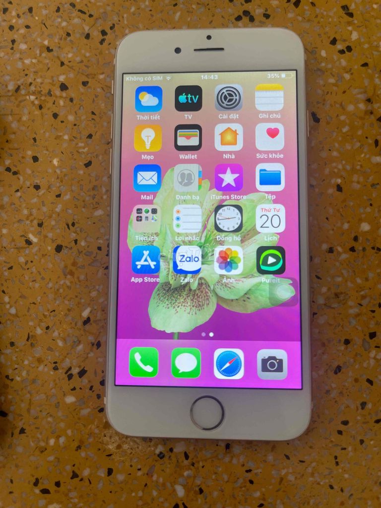 Apple iPhone 6 16GB Vàng mất vân tay. Mua bán Điện thoại tại Thị xã Gò Công Tiền Giang được đăng bởi Vi Tính Nguyễn Ngân hình 1
