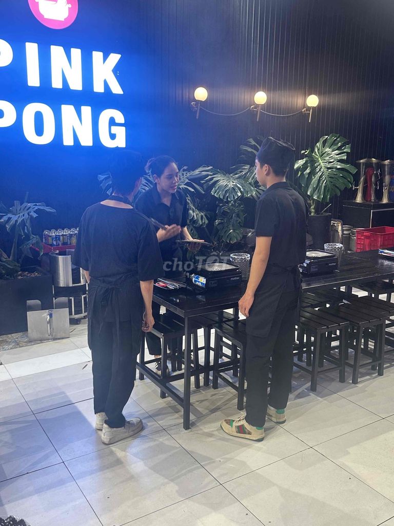 PinkPong Buffet tuyển dụng Phục Vụ