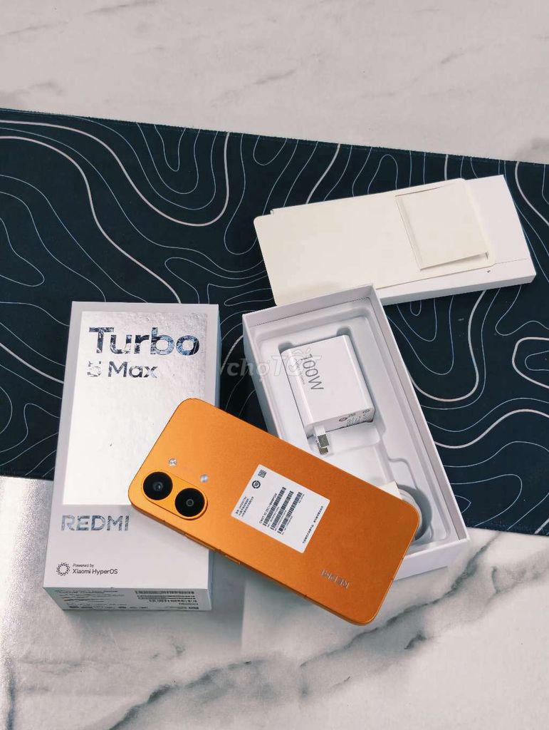 💥Turbo 5Max Ram16/256 Fullbox keng sạc 6lần . Mua bán Điện thoại tại Huyện Nhơn Trạch Đồng Nai được đăng bởi thanh toàn mobile Nhơn trạch  hình 1