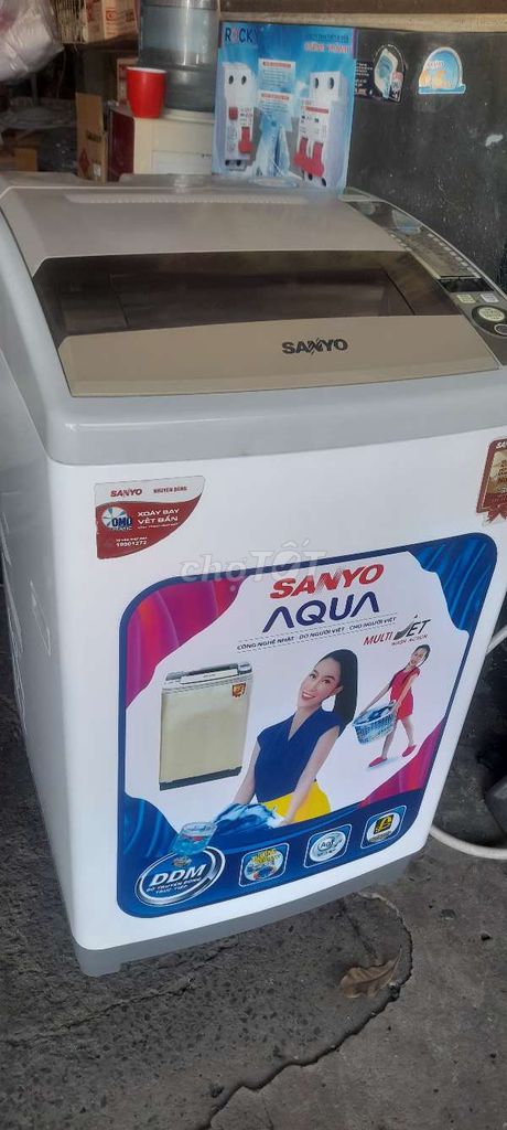 Máy giặt sanyo 8,0 kg.