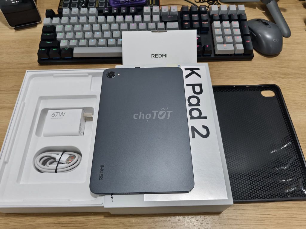 Xiaomi Redmi K Pad 2 8GB/256GB Xám. Mua bán Máy tính bảng tại Quận 5 Tp Hồ Chí Minh được đăng bởi Hội Đồ Điện Tử hình 1
