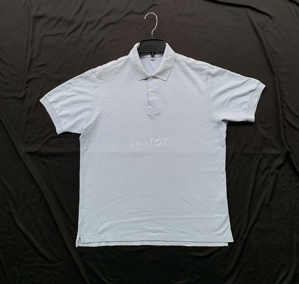 🌼Áo thun nam Uniqlo - xanh da trời -sz 3XL 83-90kg. Mua bán Quần áo tại Quận Gò Vấp Tp Hồ Chí Minh được đăng bởi Shop Second Hand hình 1