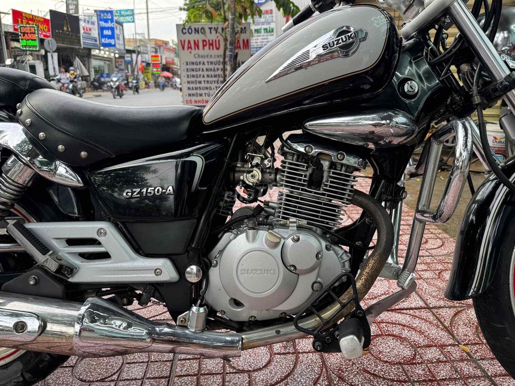 Suzuki GZ150A 2014 Đen bạc 63000 km. Mua bán Xe máy tại Huyện Bình Chánh Tp Hồ Chí Minh được đăng bởi Phong Vũ hình 10