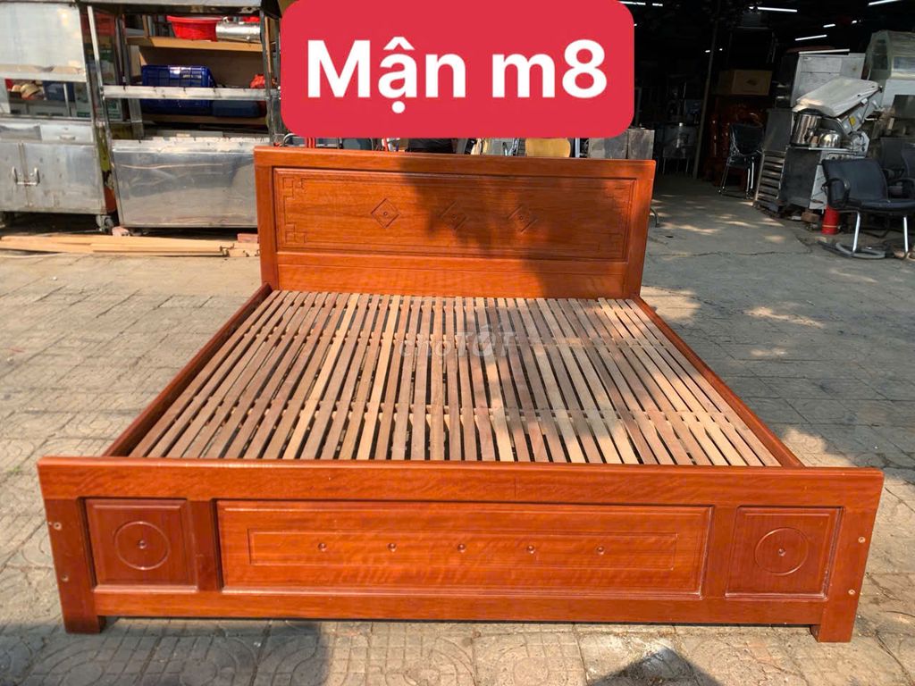 Giường ngủ M8. Mua bán Giường, chăn ga gối nệm tại Quận Sơn Trà Đà Nẵng được đăng bởi thế giới đồ cũ đà nẵng hình 1