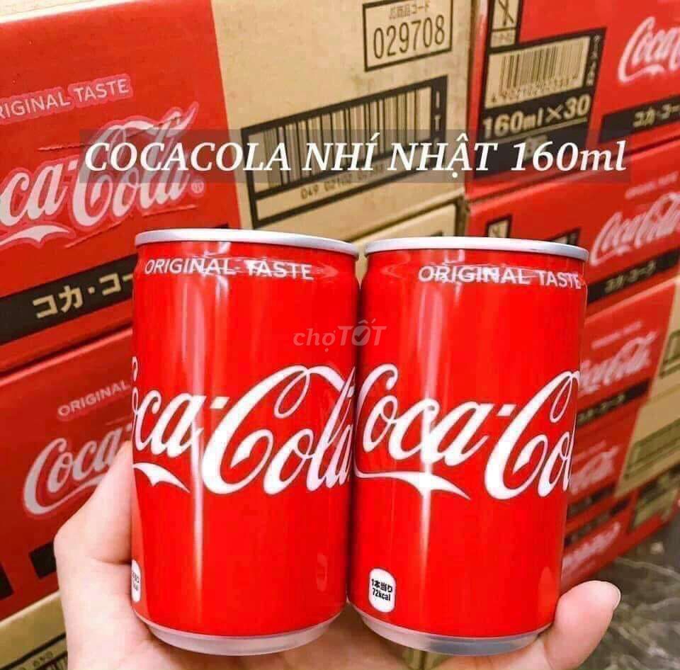 Coca lon mini Nhật 160ml