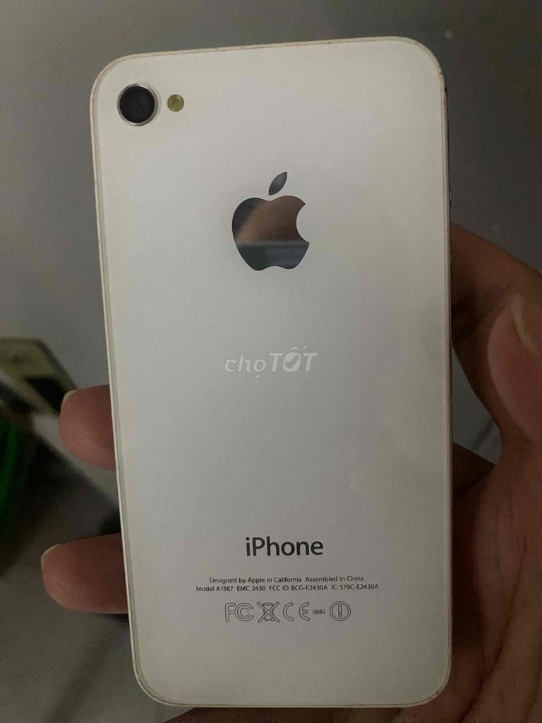 Apple iPhone 4 Trắng. Mua bán Điện thoại tại Huyện Thanh Trì Hà Nội được đăng bởi Nguyễn văn tặng hình 1