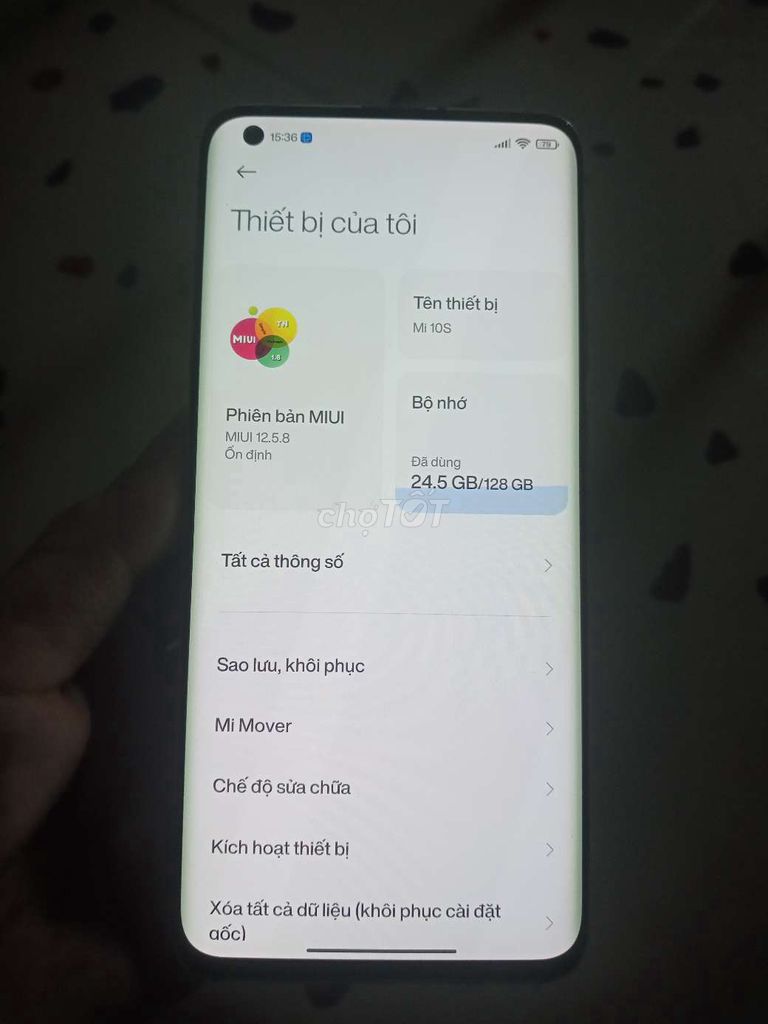 Xiaomi Mi 10s 5G ram 8/128gb có NFC. Mua bán Điện thoại tại Thành phố Biên Hòa Đồng Nai được đăng bởi Nguyen hình 1