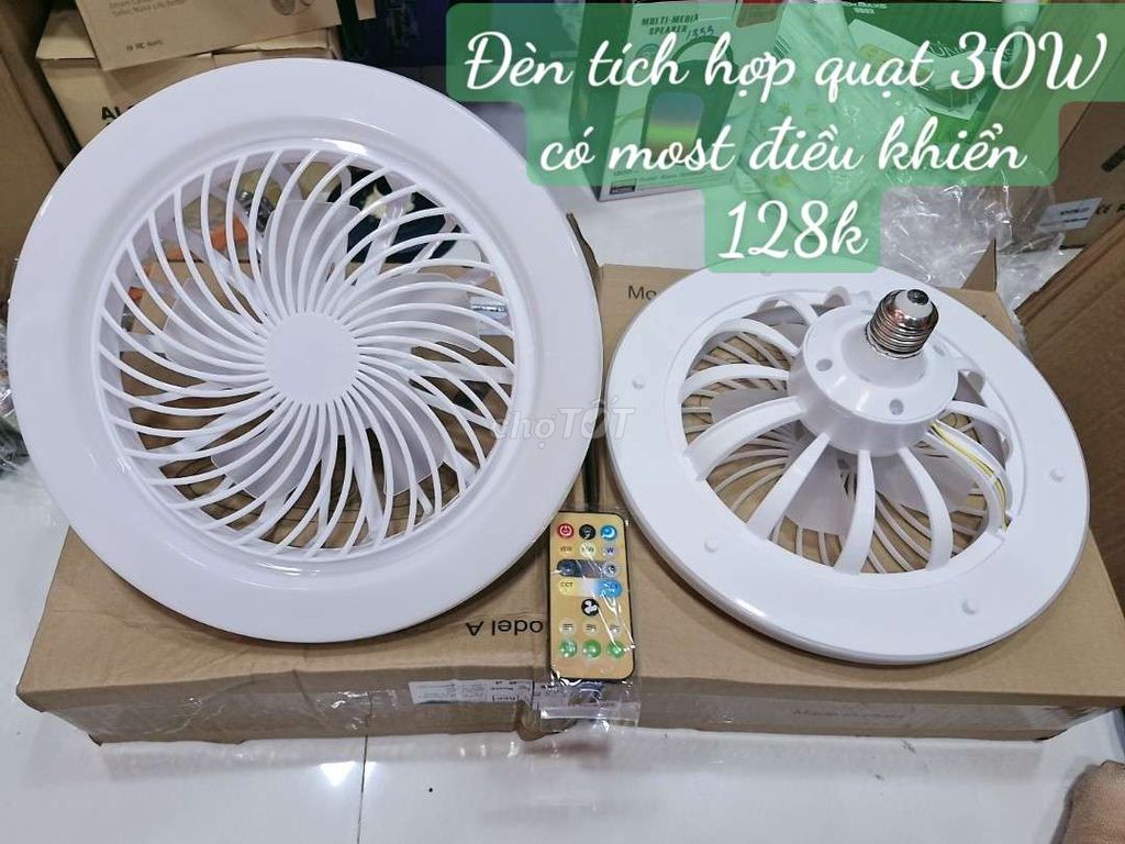 Đèn tích hợp quạt 30w