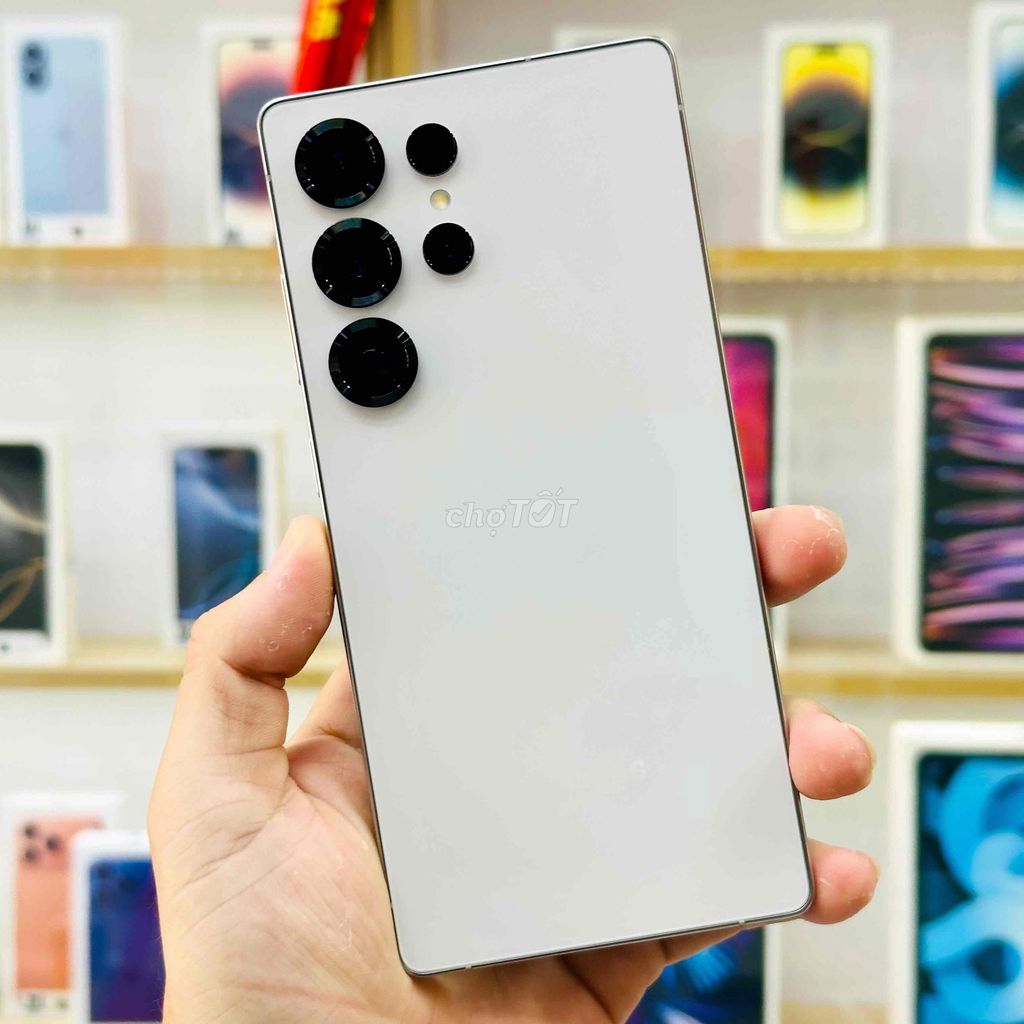 🔴SAMSUNG S25 ULTRA TRẮNG 256GB VN ĐẸP KENG ZIN ÁP. Mua bán Điện thoại tại Quận Ninh Kiều Cần Thơ được đăng bởi Nghĩa Trần Mobile hình 1