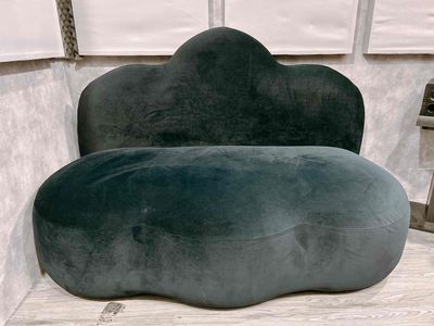 Sofa Mây Đen Nhung 1m4 x 80