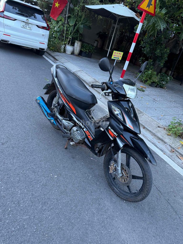 Suzuki Xbiker 125, черный, полуавтомат