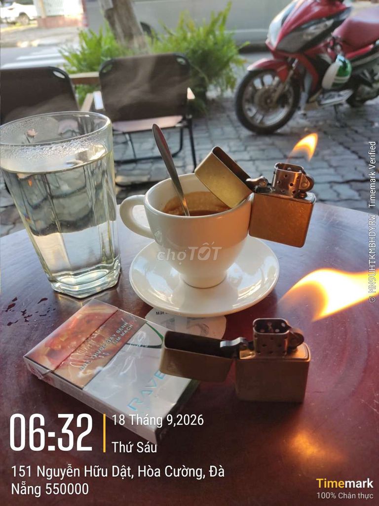 Bật lửa Zippo Guam quân sự Mỹ 1988