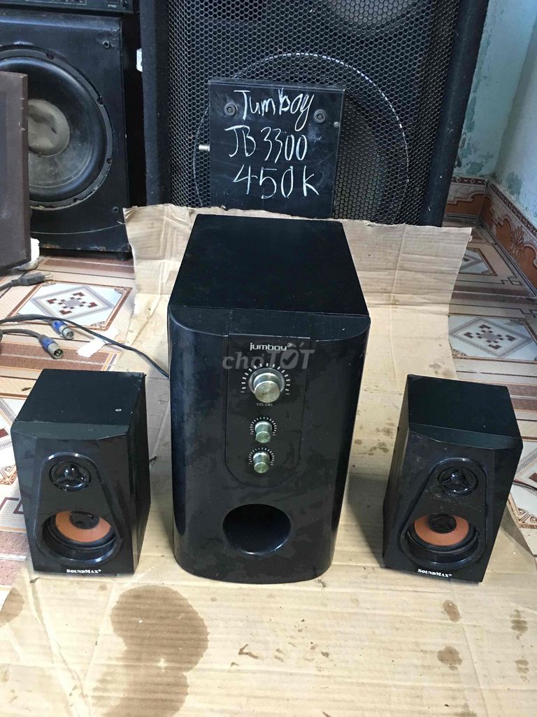 Loa vi tính Jumboy S3300 Đen. Mua bán Tivi, Âm thanh tại Thị xã Duy Tiên Hà Nam được đăng bởi hinh dieu linh hình 1