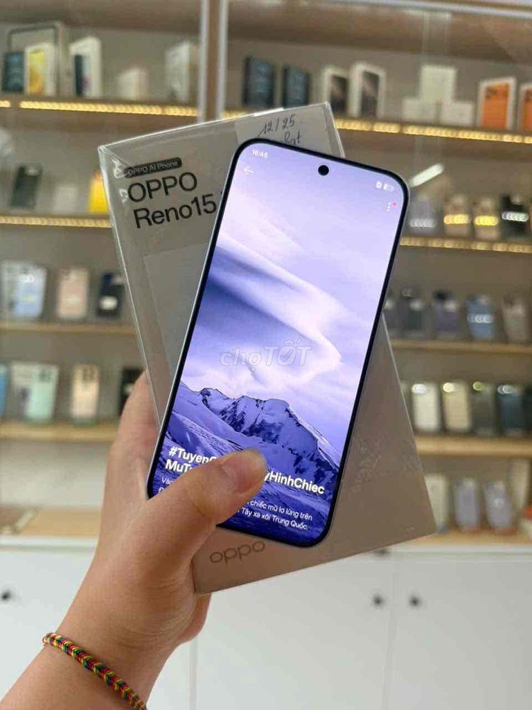 Oppo Reno 15Pro 5G-RAM 12-512gb-BH TGDĐ:30/05/2027. Mua bán Điện thoại tại Quận Ninh Kiều Cần Thơ được đăng bởi Thànhmobile hình 1