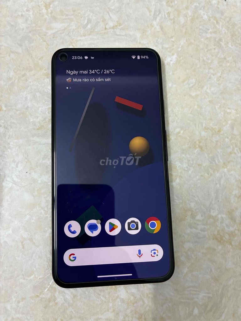 Google Pixel 5 128GB Đen Đã sử dụng. Mua bán Điện thoại tại Quận Tân Bình Tp Hồ Chí Minh được đăng bởi lê quốc hình 1