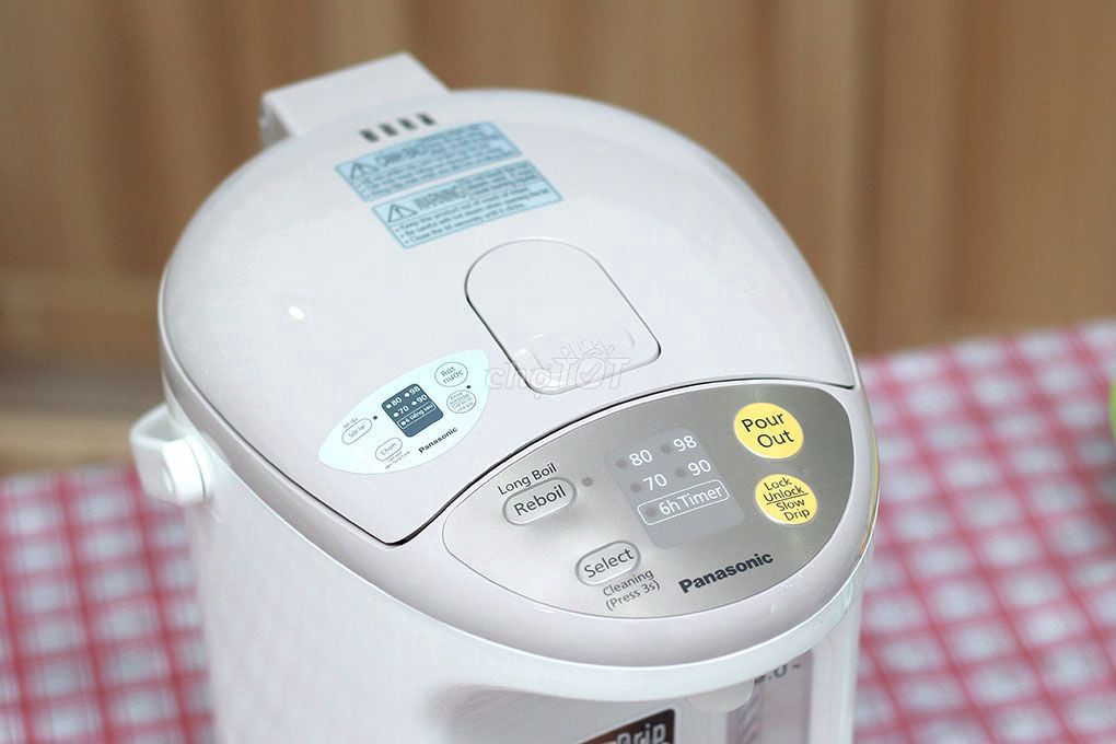 Bình thủy điện Panasonic Trắng. Mua bán Bếp, lò, đồ điện nhà bếp tại Quận Nam Từ Liêm Hà Nội được đăng bởi Sơn Nguyễn hình 1
