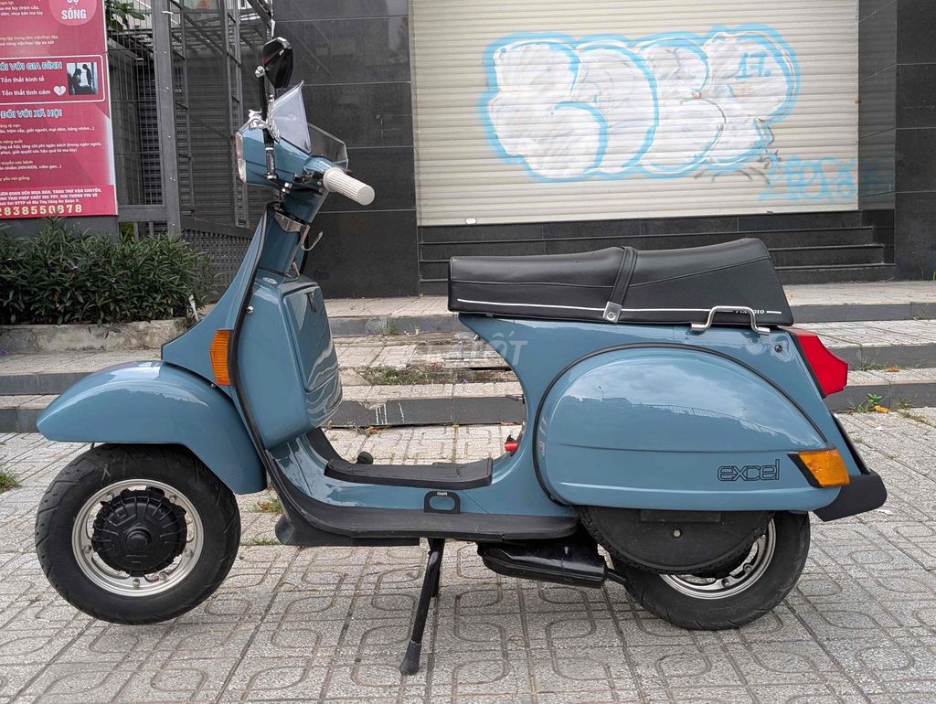 Vespa Excel 150 Màu Xanh Date 97  Chính Chủ. Mua bán Xe máy tại Quận 5 Tp Hồ Chí Minh được đăng bởi Vestan hình 6