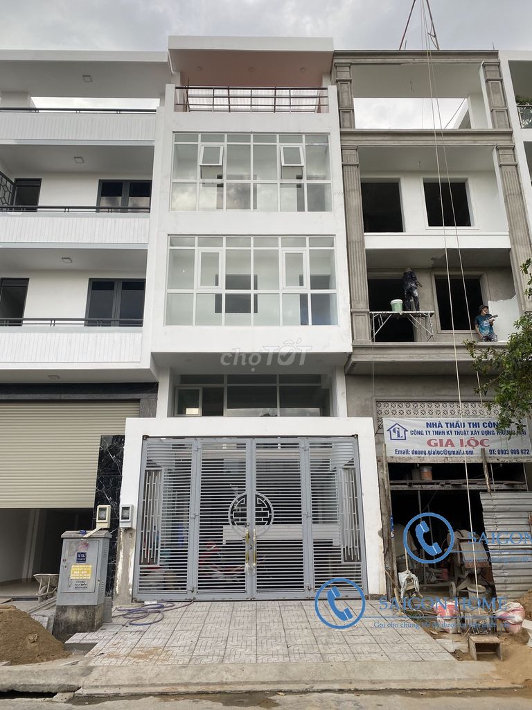 Nhà 5 Tầng Trống suốt thang máy An Phú Q2 Hợp showroom văn phòng