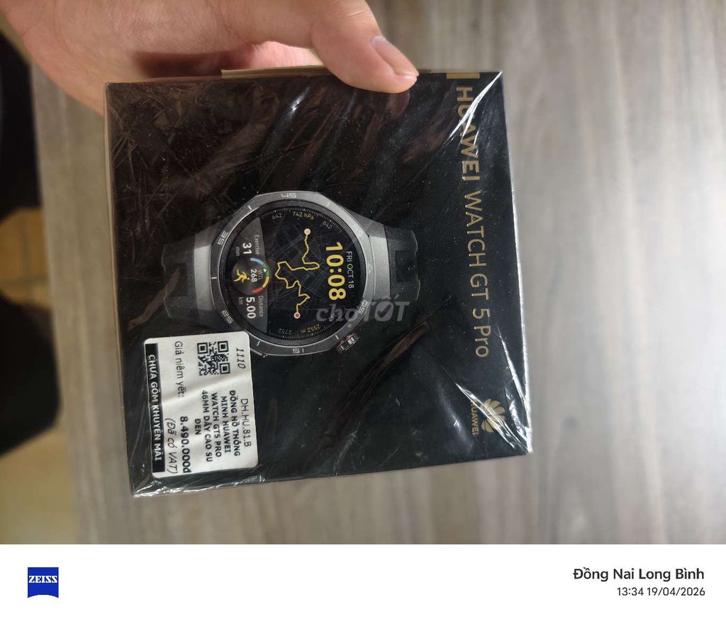 Huawei Watch GT 5 Pro Đen Keng Full Box. Mua bán Thiết bị đeo thông minh tại Thành phố Biên Hòa Đồng Nai được đăng bởi Quang Minh hình 1
