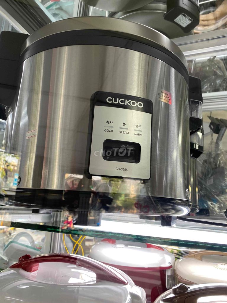 Nồi cơm điện Cuckoo CR-3555 6.3L. Mua bán Bếp, lò, đồ điện nhà bếp tại Quận Tân Phú Tp Hồ Chí Minh được đăng bởi Nguyễn thiện Quang hình 1
