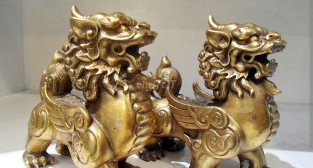Tượng phong thủy Đồng vàng chiêu tài lộc
