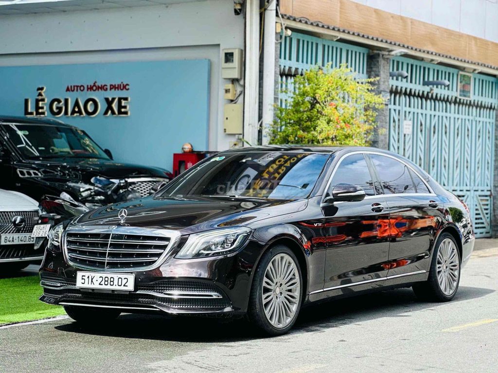 Mercedes S450 L Luxury Nâu Model 2021