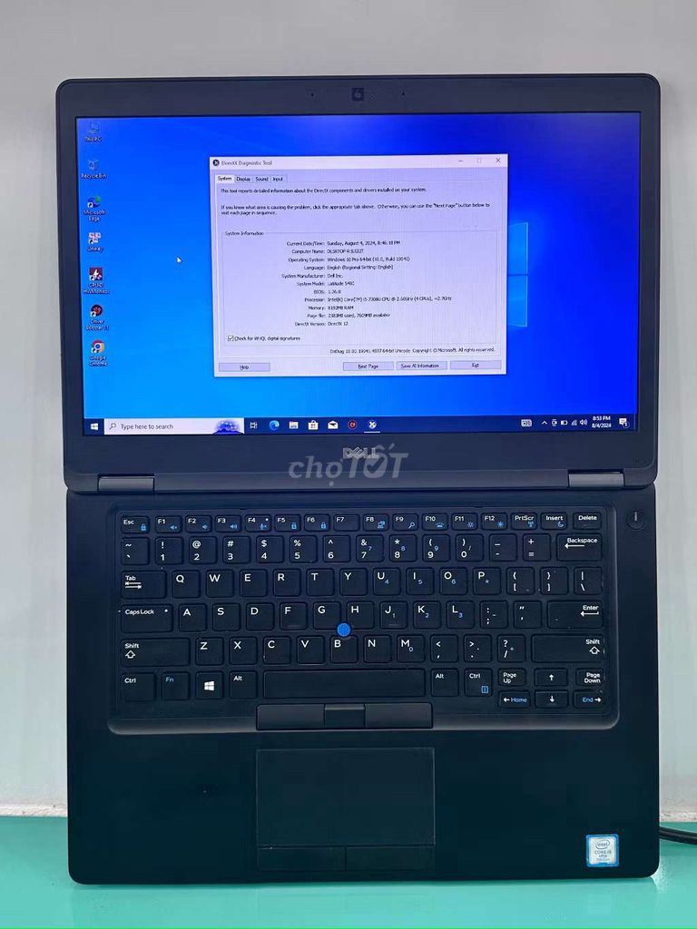 Thanh lý laptop dell i5-7200u giá mềm