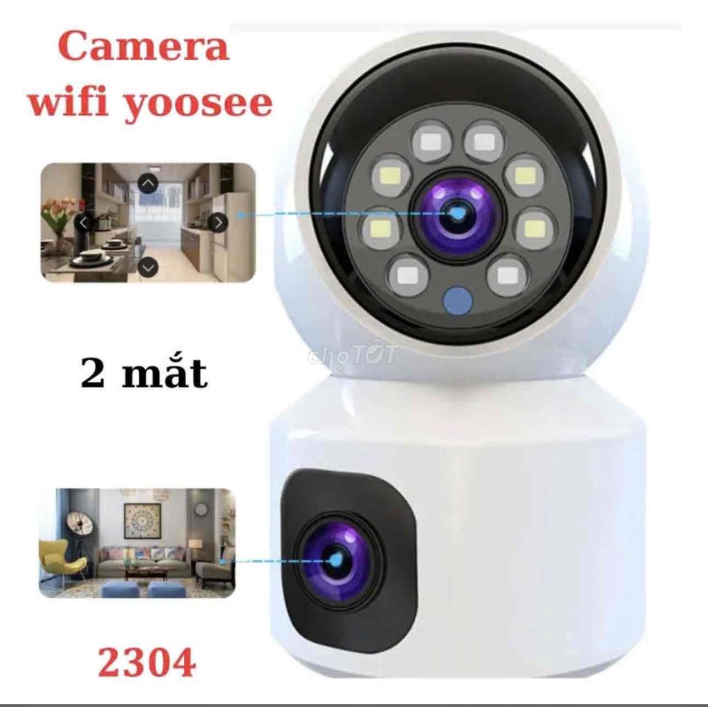 Camera Yoosee 2 mắt. Freeship HCM. Mua bán Máy ảnh, Máy quay tại Quận 4 Tp Hồ Chí Minh được đăng bởi Shop Điện Tử Quận 4 hình 1