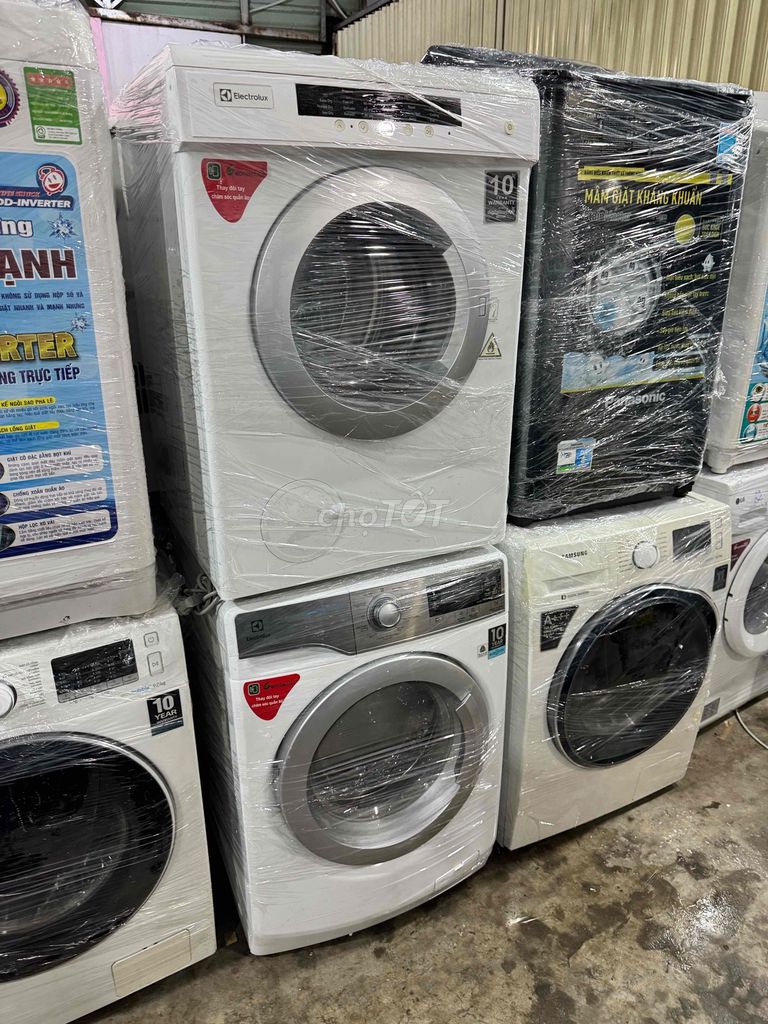 thanh lý cặp giặt sấy Elextrulux 9.0Kg mới tin. Mua bán Máy giặt tại Quận Thanh Khê Đà Nẵng được đăng bởi Cao Thắng hình 1