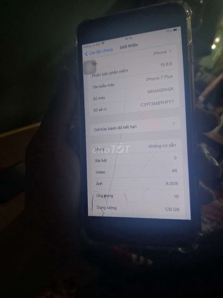 Apple iPhone 7 Plus 128GB Đen. Mua bán Điện thoại tại Quận Hai Bà Trưng Hà Nội được đăng bởi Lê Nhân hình 1