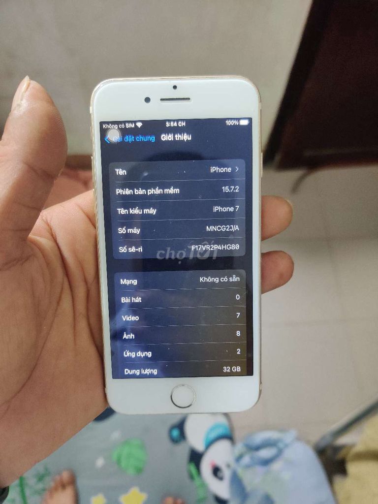 Apple iPhone 7 32GB Vàng Đã sử dụng. Mua bán Điện thoại tại Quận Tân Phú Tp Hồ Chí Minh được đăng bởi nguyen Hoang Anh hình 1